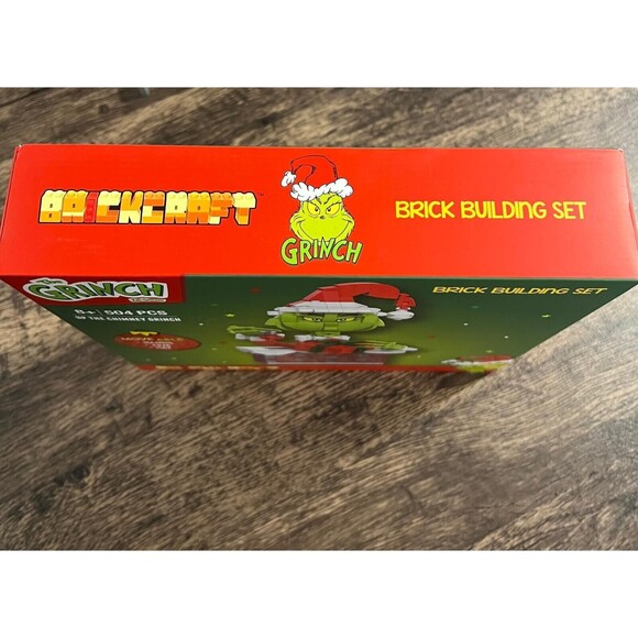 The Grinch Dr Seuss Brickcraft Brick Building Set Up the Chimney Grinch 504 PCS - Picture 6 of 6